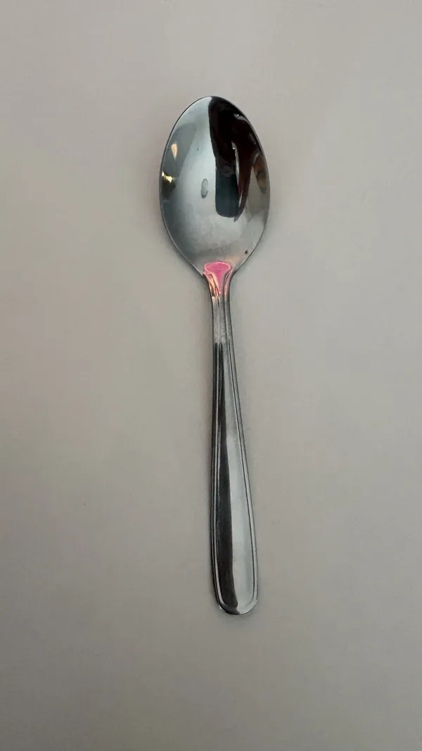 Simple Silver stainless teaspoon