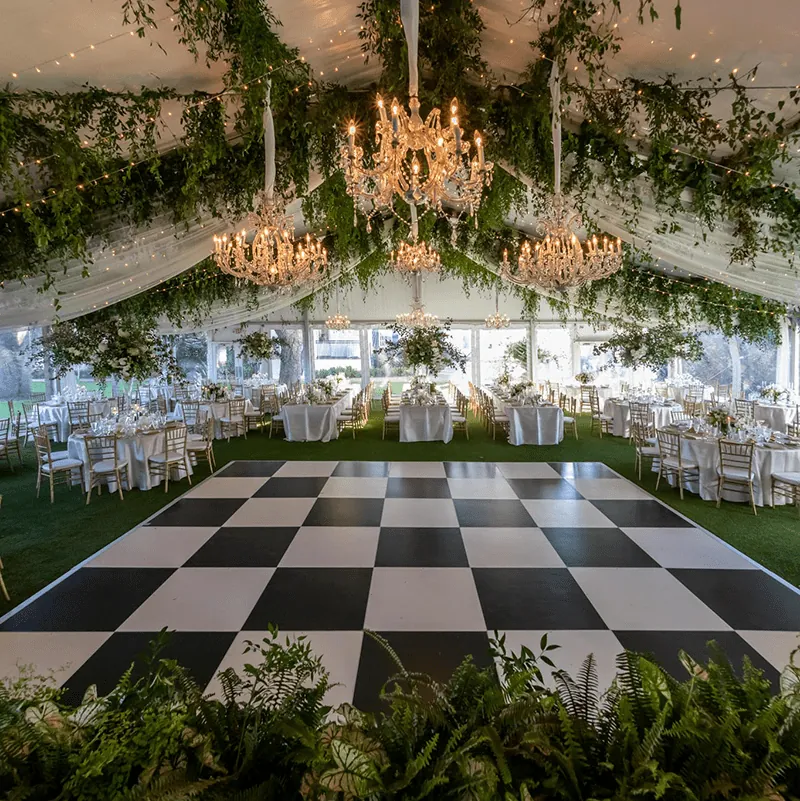 Dance floor rentals in Delta